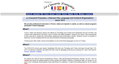 Desktop Screenshot of lacauserie.org